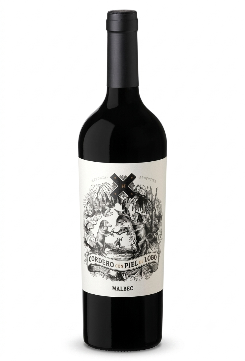 Cordero con Piel de Lobo. Malbec